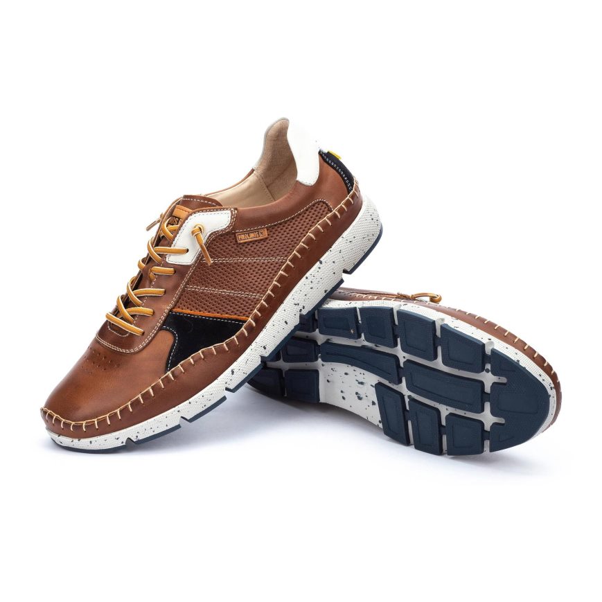 Men's Pikolinos FUENCARRAL Sneakers Brown | NZ KA031Q9